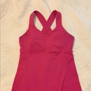 🍋lululemon tank with built in bra